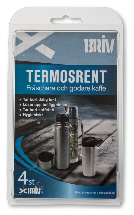 Briv Termosrent 4-pack i gruppen SPORT, FRITID & HOBBY / Friluftsliv / Termoser og flasker hos TP E-commerce Nordic AB (C24440)