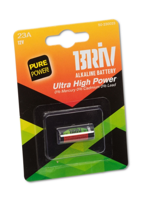 Batteri 23A Alkaline 12V, 1/6/36 - 1 stk i gruppen Elektronikk / Batterier & Ladere / Batterier / Andre hos TP E-commerce Nordic AB (C24450)
