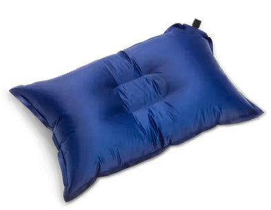 Selvoppblåsbar pute 48x32x13 cm, 3 blandede farger, 1-pk i gruppen SPORT, FRITID & HOBBY / Friluftsliv / Tilbehør hos TP E-commerce Nordic AB (C24458)