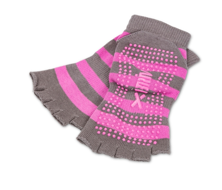 Briv Yoga Sock Antislip - Striped, One size i gruppen SPORT, FRITID & HOBBY / Tilbehør / Vanter & Handsker hos TP E-commerce Nordic AB (C24471)