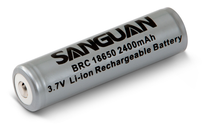Batteri 3,7 V Laddningsbart 18650 Li-Ion, 2400 mAh, 1-pack i gruppen Elektronikk / Batterier & Ladere / Oppladbare batterier / Andre hos TP E-commerce Nordic AB (C24495)