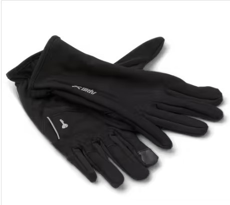Briv Runner Black - Løpehanske, størrelse S i gruppen SPORT, FRITID & HOBBY / Tilbehør / Vanter & Handsker hos TP E-commerce Nordic AB (C24513)