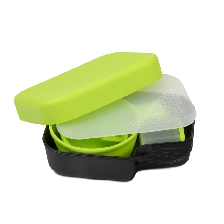 Komplett tallerkeneske Kiwi i gruppen SPORT, FRITID & HOBBY / Friluftsliv / Matlaging hos TP E-commerce Nordic AB (C24572)