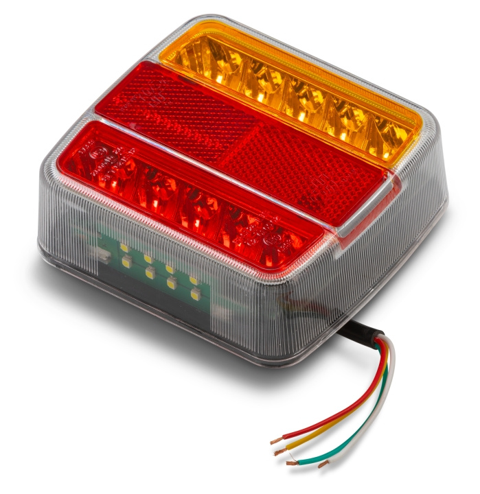 Baklys LED tilhengertraktor 1/25 i gruppen Bil / Bilbelysning / Varsellys hos TP E-commerce Nordic AB (C24604)