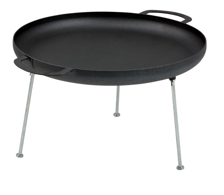 Stekepanne 49 cm med kant i gruppen SPORT, FRITID & HOBBY / Friluftsliv / Matlaging hos TP E-commerce Nordic AB (C24606)