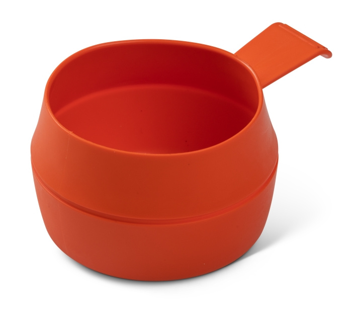 Briv Sammenleggbar kopp 2,5 dl, oransje i gruppen SPORT, FRITID & HOBBY / Friluftsliv / Matlaging hos TP E-commerce Nordic AB (C24626)
