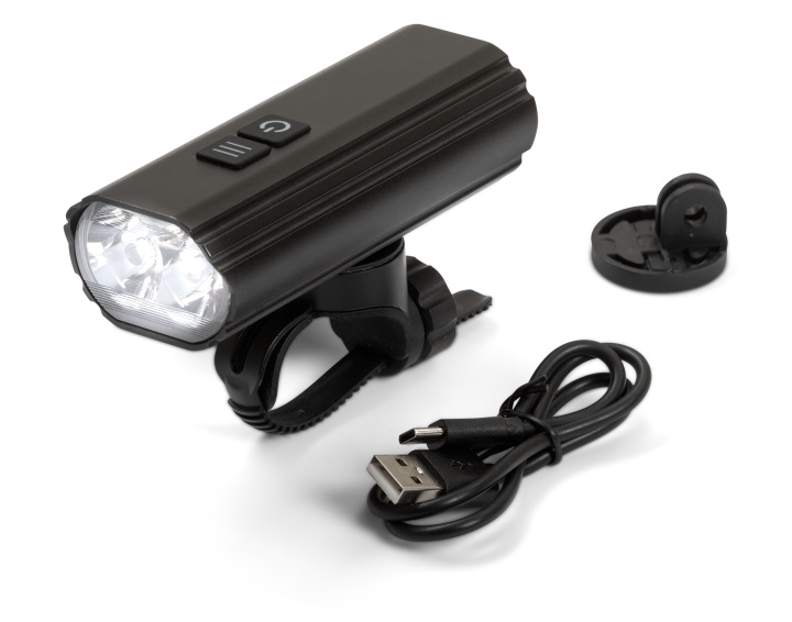 Sykkelhodelykt Cross 1800 USB 2xT6 i gruppen SPORT, FRITID & HOBBY / Sportsutstyr / Sykkeltilbehør / Sykkellys hos TP E-commerce Nordic AB (C24672)