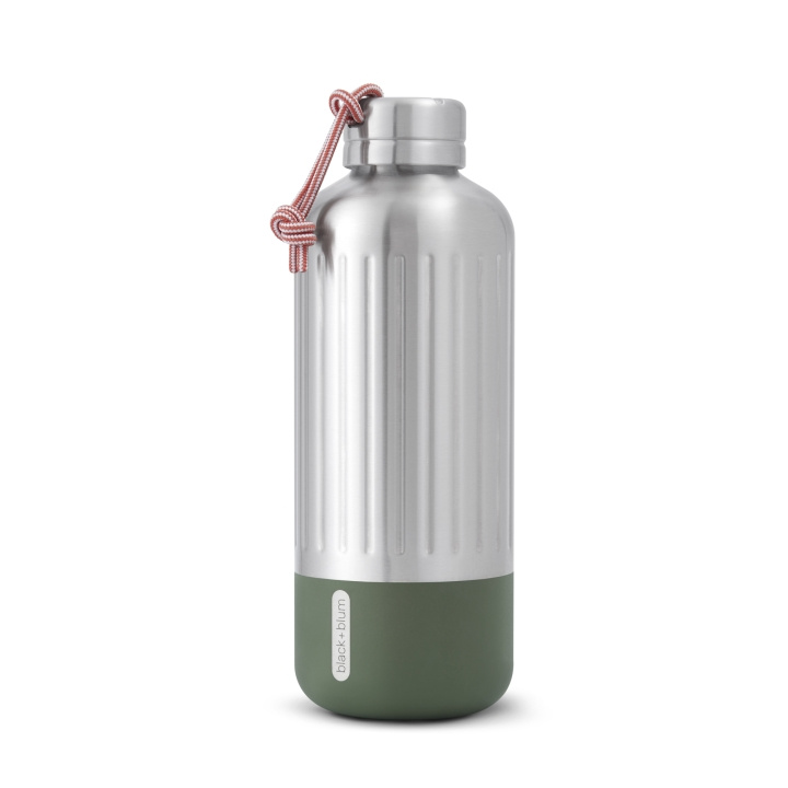 Explorer Thermo bottle B+B Large 850 ml Oliv i gruppen SPORT, FRITID & HOBBY / Friluftsliv / Termoser og flasker hos TP E-commerce Nordic AB (C24812)