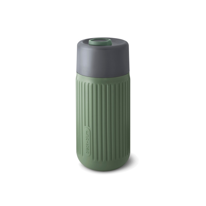 Black+Blum Take-away-kopp, B+B Granitt/Olive i gruppen SPORT, FRITID & HOBBY / Friluftsliv / Termoser og flasker hos TP E-commerce Nordic AB (C24816)