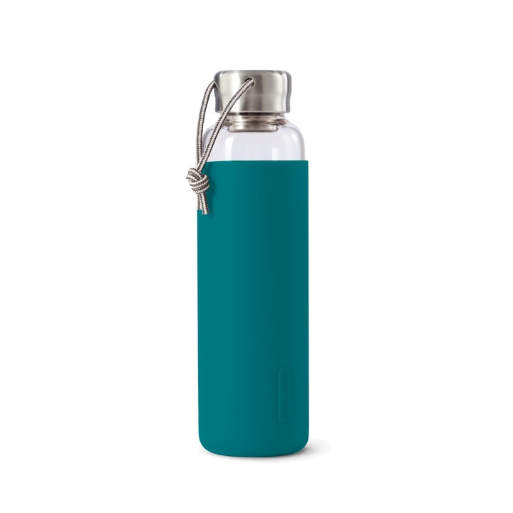 Glassflaske Rubber B+B 600 ml Ocean i gruppen SPORT, FRITID & HOBBY / Friluftsliv / Termoser og flasker hos TP E-commerce Nordic AB (C24829)