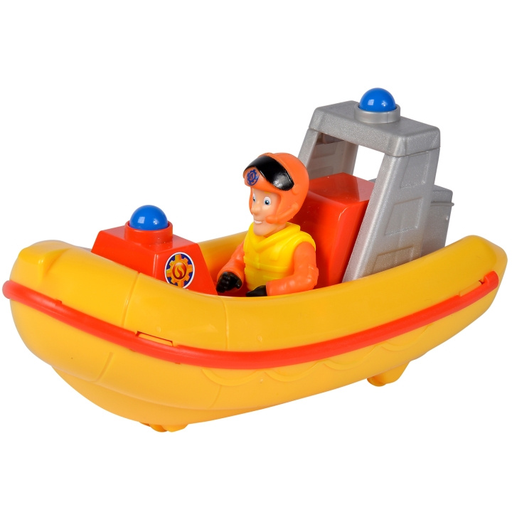 Simba Toys Brannmann Sam-båten Neptun med Elvis-figur i gruppen LEKER, BARN OG BABY / Leker / Lekebiler hos TP E-commerce Nordic AB (C24927)