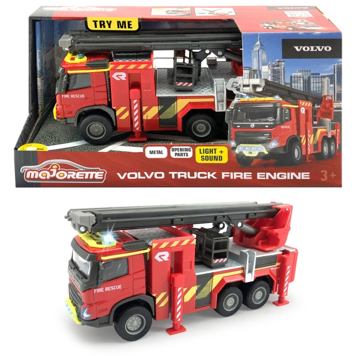 Majorette Volvo brannbil i gruppen LEKER, BARN OG BABY / Leker / Lekebiler hos TP E-commerce Nordic AB (C24948)