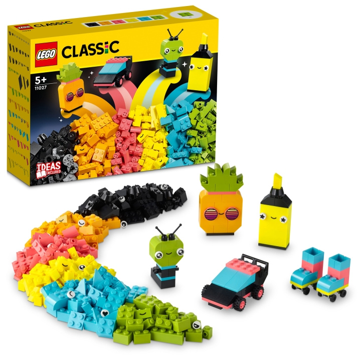 LEGO Kreativt skoj med neonfärger 11027 i gruppen LEKER, BARN OG BABY / Leker / Byggeleker / Lego hos TP E-commerce Nordic AB (C24962)