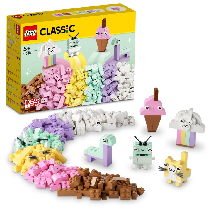 LEGO Kreativt skoj med pastellfärger 11028 i gruppen LEKER, BARN OG BABY / Leker / Byggeleker / Lego hos TP E-commerce Nordic AB (C24963)
