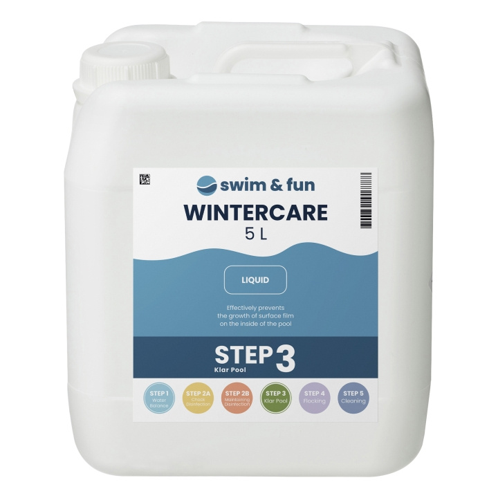 Swim & Fun WinterCare 5L, Bassengrengjøringsmiddel i gruppen HJEM, HUS OG HAGE / Hageprodukter / Basseng og tilbehør / Bassengkemikalier hos TP E-commerce Nordic AB (C25012)
