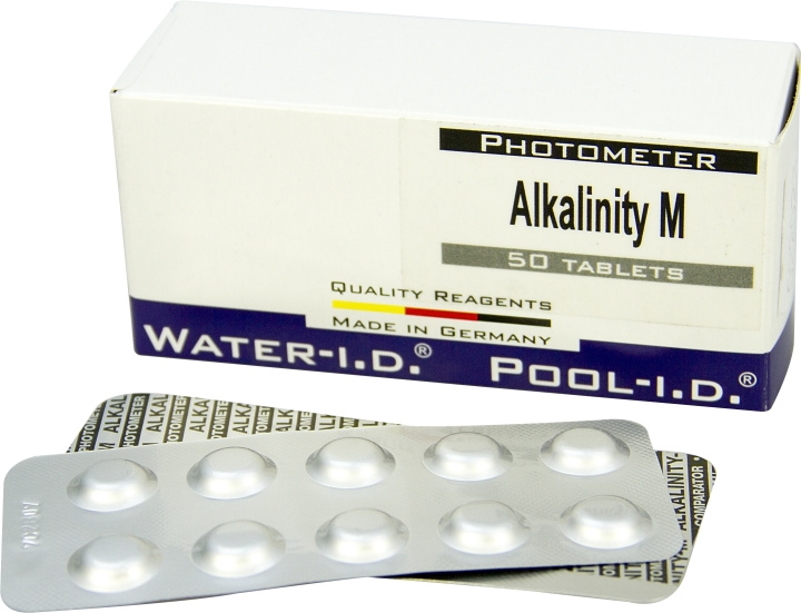 Pool Lab Refill Alkalinity, 50 pcs i gruppen HJEM, HUS OG HAGE / Hageprodukter / Basseng og tilbehør / Bassengkemikalier hos TP E-commerce Nordic AB (C25040)