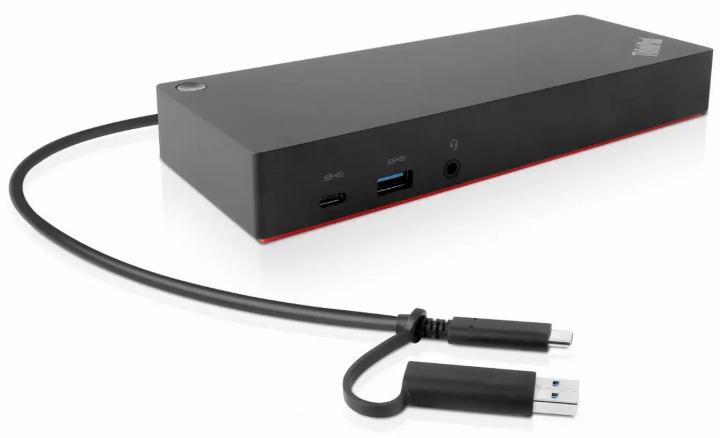 Lenovo ThinkPad Hybrid USB-C-dokk i gruppen Datautstyr / Bærbare datamaskiner og tilbehør / Dokkingstasjoner hos TP E-commerce Nordic AB (C25100)