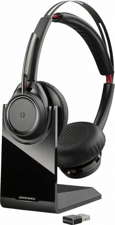 poly Voyager Focus UC, Stereo, MS, uten stativ i gruppen Datautstyr / Datamaskin Tilbehør / Headset hos TP E-commerce Nordic AB (C25116)