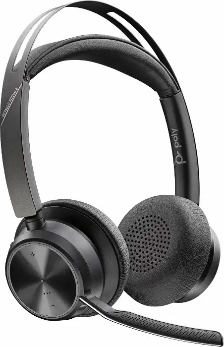 poly Voyager Focus 2 UC, Stereo, UC, uten stativ i gruppen Datautstyr / Datamaskin Tilbehør / Headset hos TP E-commerce Nordic AB (C25117)