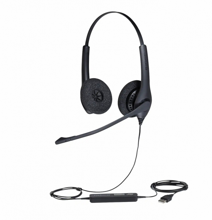 Jabra Biz 1500 Duo - USB i gruppen Datautstyr / Datamaskin Tilbehør / Headset hos TP E-commerce Nordic AB (C25137)