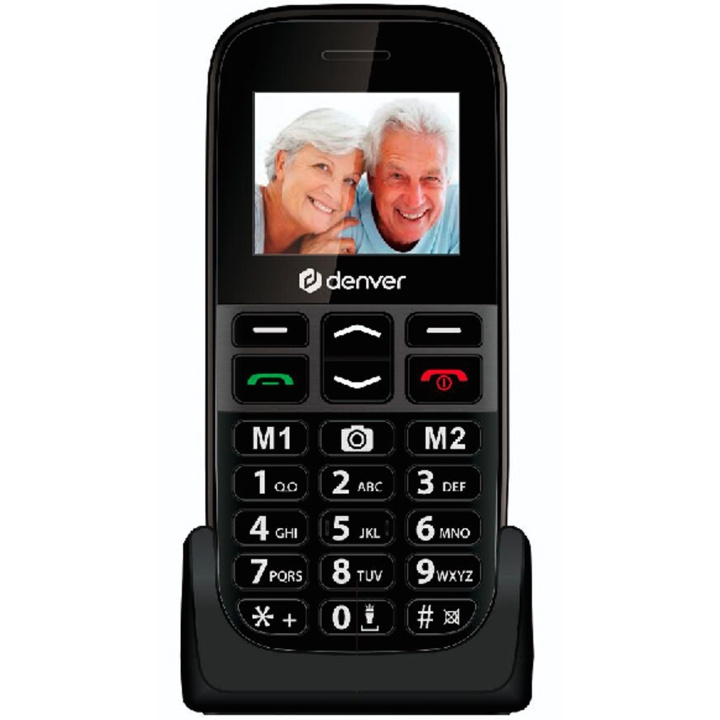 Denver BAS-18500MNB, 2G, Enknappstelefon med kamera i gruppen SMARTTELEFON & NETTBRETT / Mobiltelefoner & smartphones hos TP E-commerce Nordic AB (C25291)