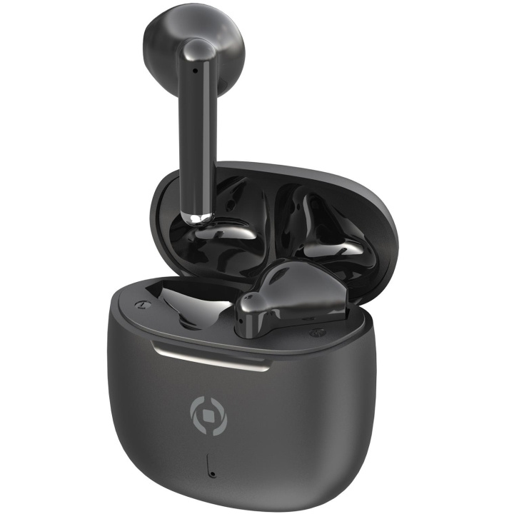 Celly Buz2 True Wireless Bluetooth-hodetelefoner Drop Black i gruppen Elektronikk / Lyd & Bilde / Hodetelefoner & Tilbehør / Hodetelefoner hos TP E-commerce Nordic AB (C25299)
