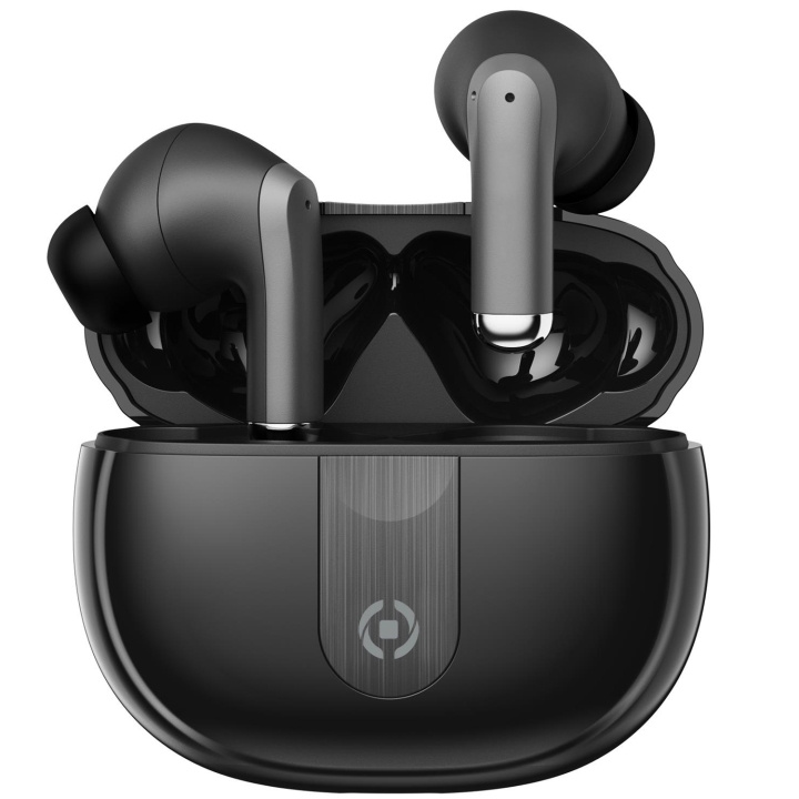 Celly Ultrasound True Wireless Bluetooth-hodetelefoner i øret ENC Black i gruppen Elektronikk / Lyd & Bilde / Hodetelefoner & Tilbehør / Hodetelefoner hos TP E-commerce Nordic AB (C25301)