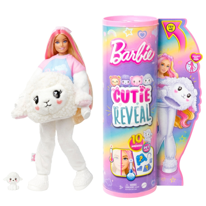 Barbie Barbie Cutie Reveal Cozy Lamb Tee i gruppen LEKER, BARN OG BABY / Leker / Dukker & tilbehør hos TP E-commerce Nordic AB (C25303)