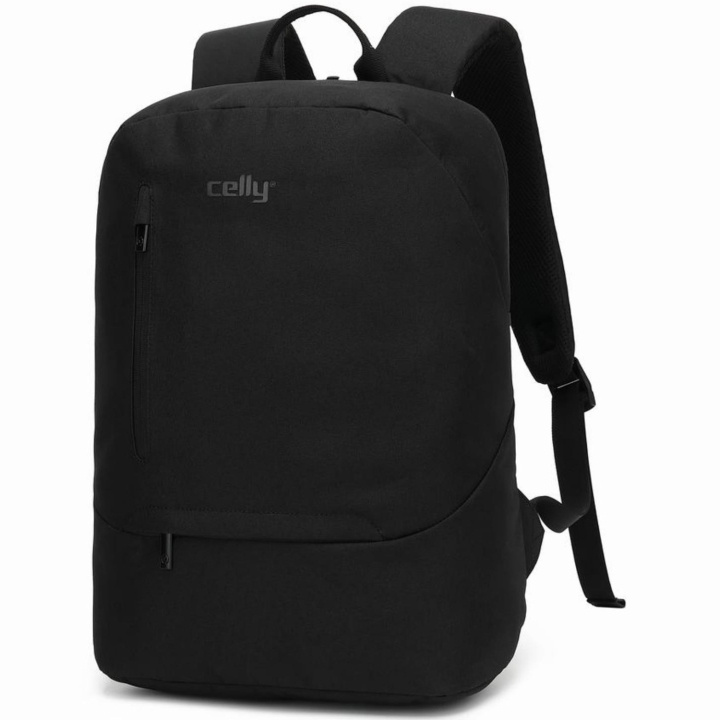 Celly Daypack Ryggsäck för laptop 16 Svart i gruppen Datautstyr / Bærbare datamaskiner og tilbehør / Vesker og beskyttelse / Opp til 17 hos TP E-commerce Nordic AB (C25310)