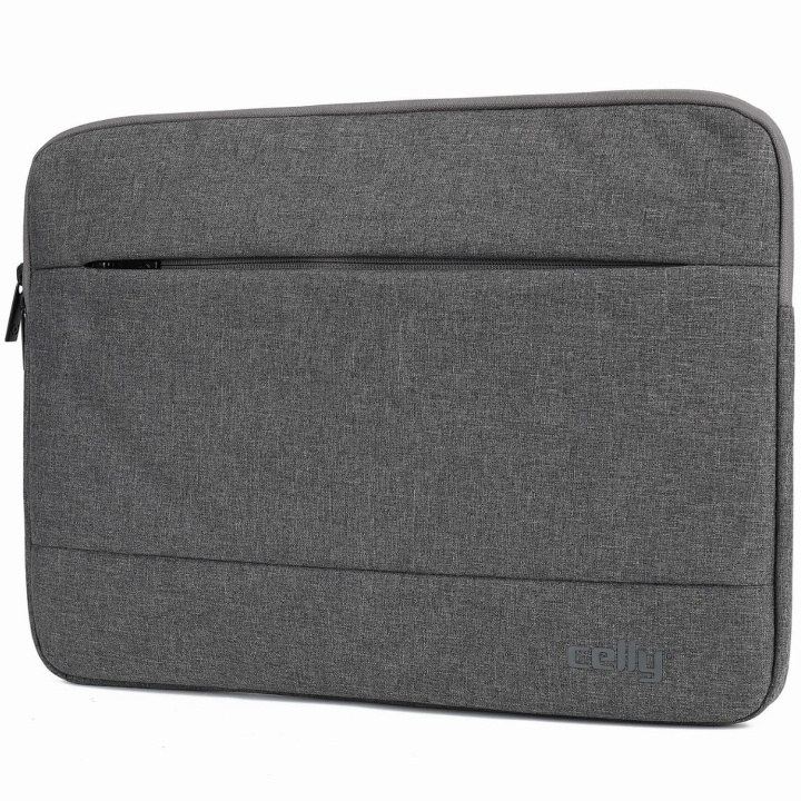 Celly Sleeve för laptop 15,6 Grå i gruppen Datautstyr / Bærbare datamaskiner og tilbehør / Vesker og beskyttelse / Opp til 17 hos TP E-commerce Nordic AB (C25318)