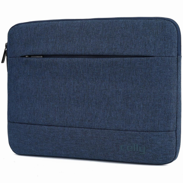 Celly Sleeve för laptop 13,3 Blå i gruppen Datautstyr / Bærbare datamaskiner og tilbehør / Vesker og beskyttelse / Opp til 14 hos TP E-commerce Nordic AB (C25320)