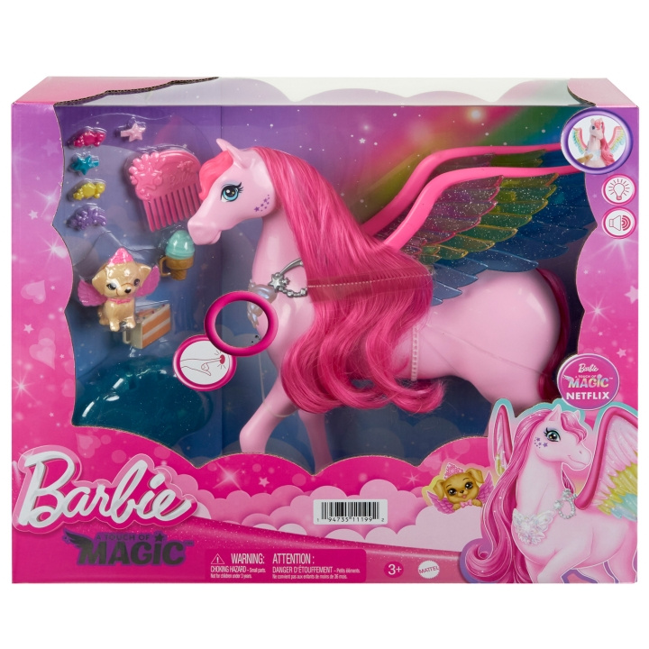 Barbie Touch of Magic-funksjonen Pegasus i gruppen LEKER, BARN OG BABY / Leker / Dukker & tilbehør hos TP E-commerce Nordic AB (C25323)