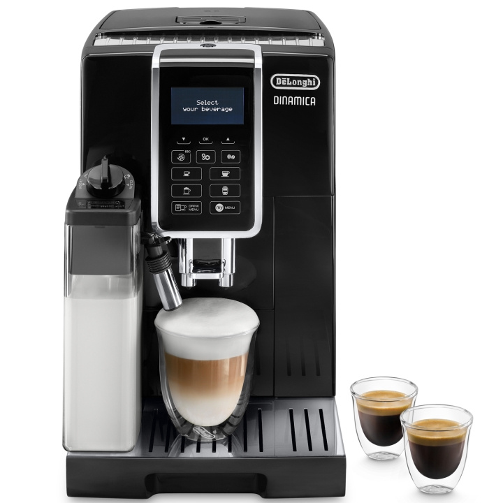 Delonghi Helautomatisk espressomaskin ECAM350.55.B i gruppen HJEM, HUS OG HAGE / Husholdningsapparater / Kaffe og espresso / Espressomaskiner hos TP E-commerce Nordic AB (C25398)