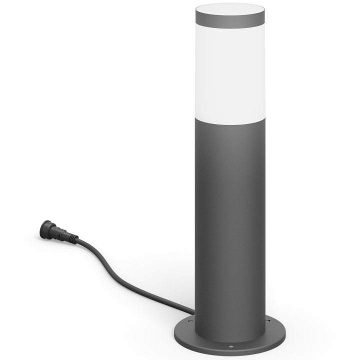 Philips GardenLink Utrecht pidestall Kallvit 660lm Antracitt i gruppen HJEM, HUS OG HAGE / El og belysning / Utendørsbelysning / Hagebelysning hos TP E-commerce Nordic AB (C25429)