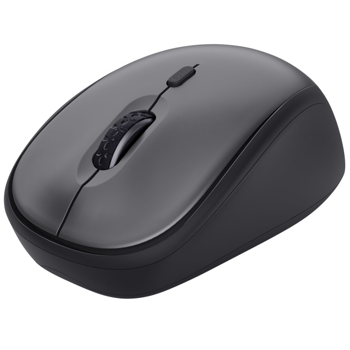 Trust Yvi+ Silent Wireless Mouse Eco-design svart i gruppen Datautstyr / Mus & Tastatur / Mus / Trådløs hos TP E-commerce Nordic AB (C25439)