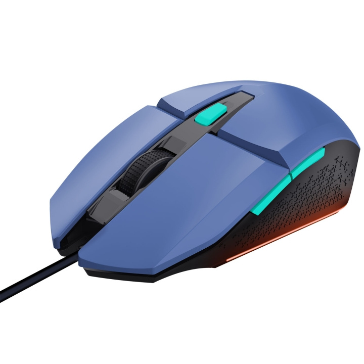 Trust GXT 109B Felox Illuminated Gaming mouse Blå i gruppen Datautstyr / Mus & Tastatur / Mus / Gaming hos TP E-commerce Nordic AB (C25451)