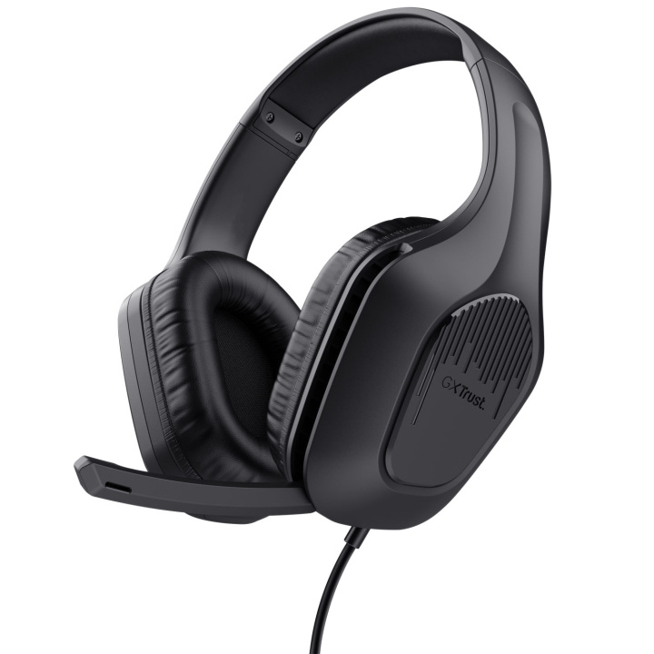 Trust GXT 415 Zirox Gaming-hodesett, svart i gruppen Datautstyr / GAMING / Headset hos TP E-commerce Nordic AB (C25455)