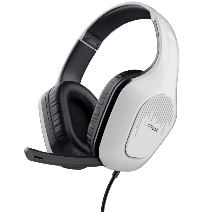 Trust GXT 415W Zirox spillhodesett hvitt i gruppen Datautstyr / GAMING / Headset hos TP E-commerce Nordic AB (C25456)