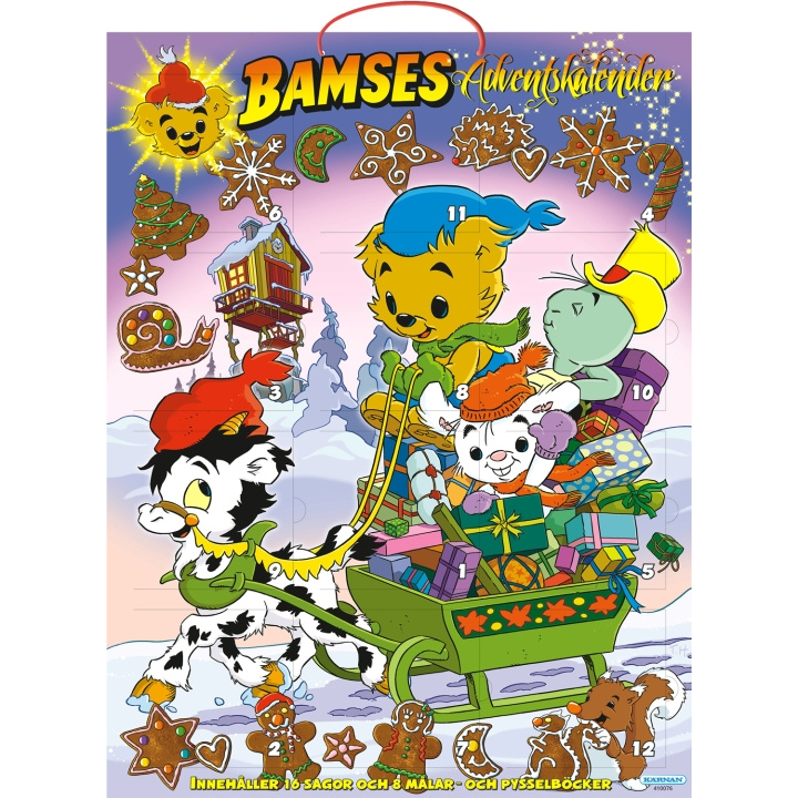 Kärnan Adventskalender Bamse i gruppen LEKER, BARN OG BABY / Leker / Adventskalendere hos TP E-commerce Nordic AB (C25479)