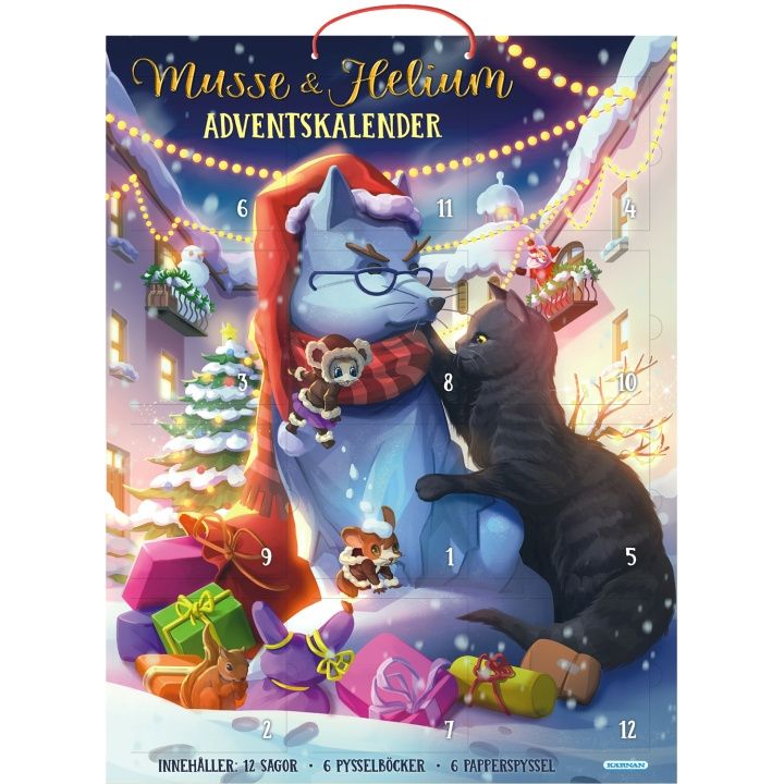 Kärnan Adventskalender Mikke & Helium i gruppen LEKER, BARN OG BABY / Leker / Adventskalendere hos TP E-commerce Nordic AB (C25481)