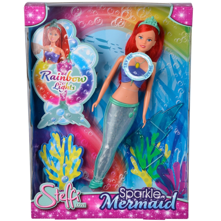 Simba Toys Steffi Love Havfrue med strålende regnbuefinne i gruppen LEKER, BARN OG BABY / Leker / Dukker & tilbehør hos TP E-commerce Nordic AB (C25520)