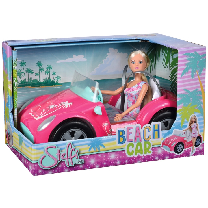 Simba Toys Steffi Love strandbil i gruppen LEKER, BARN OG BABY / Leker / Dukker & tilbehør hos TP E-commerce Nordic AB (C25521)