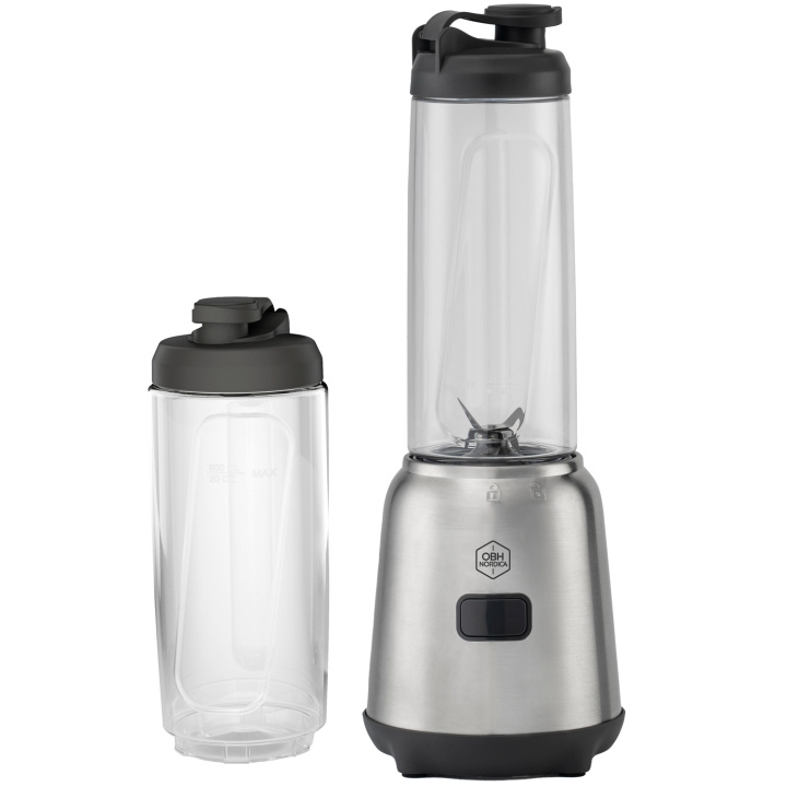 OBH Nordica Mix & Move Blender 2 x 0,6l. 300 W LH15FDS0 i gruppen HJEM, HUS OG HAGE / Husholdningsapparater / Matprosessorer og kjøkkenassistenter / Miksere og blendere hos TP E-commerce Nordic AB (C25528)