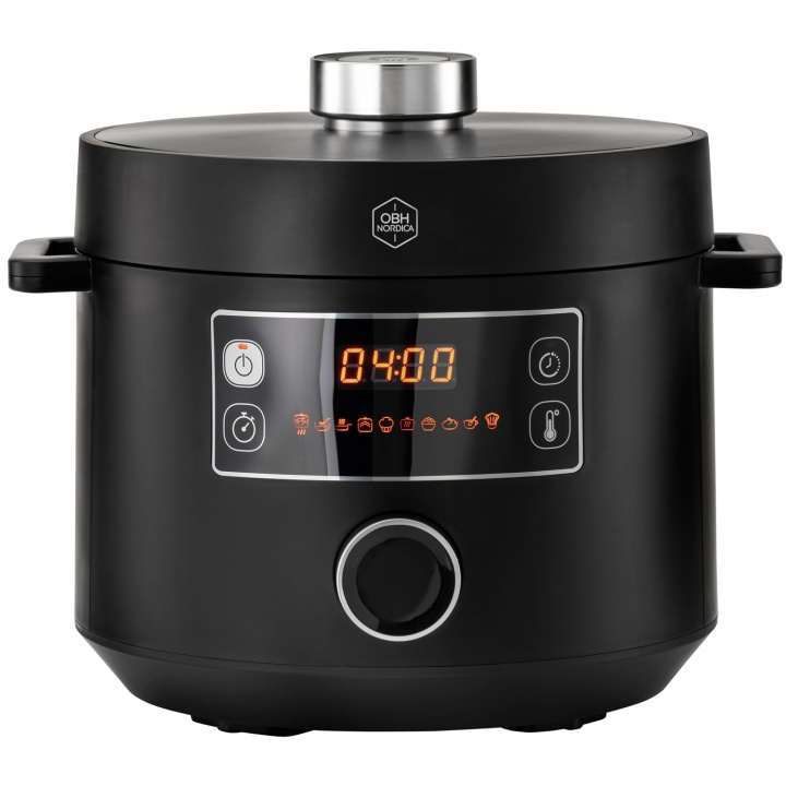 OBH Nordica Turbo Cuisine 1090 W trykkoker QK7548S0 i gruppen HJEM, HUS OG HAGE / Husholdningsapparater / Øvrige husholdningsapparater hos TP E-commerce Nordic AB (C25543)