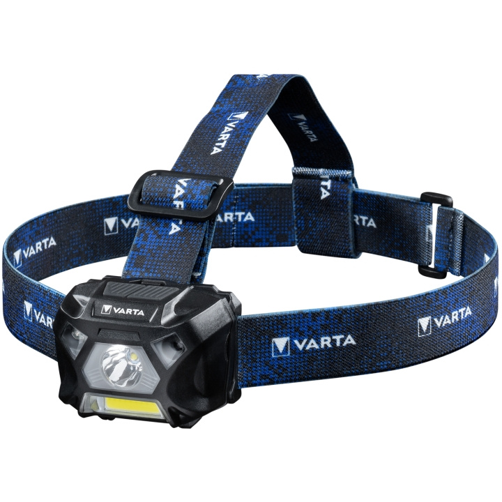 Varta Work Flex Motion Sensor H20 Pannlampa IP54 150 lm i gruppen SPORT, FRITID & HOBBY / Lommelykter og hodelykter / Hodelykter hos TP E-commerce Nordic AB (C25553)