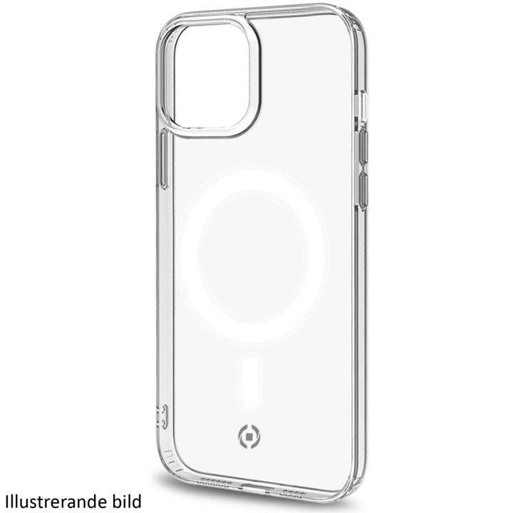 Celly Gelskinmag Magnetisk TPU-deksel iPhone 15 Pro Transparent i gruppen SMARTTELEFON & NETTBRETT / Mobilbeskyttelse / Apple / iPhone 15 hos TP E-commerce Nordic AB (C25577)