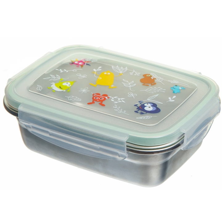 Teddykompaniet Babblarna - Matboks i rustfritt stål i gruppen LEKER, BARN OG BABY / Spise & drikke / Barneserviser hos TP E-commerce Nordic AB (C25646)