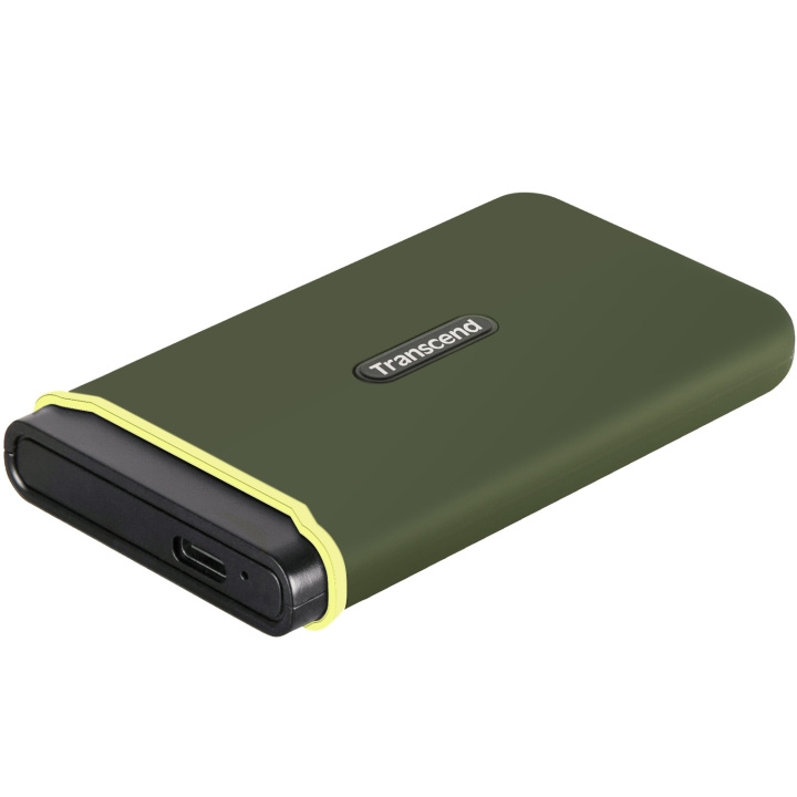 Transcend Bærbar SSD ESD380C USB-C 1 TB (R/W 2000 MB/s) i gruppen Datautstyr / PC-Komponenter / Harddisker / SSD hos TP E-commerce Nordic AB (C25654)