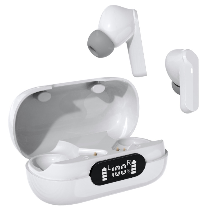 Denver Truly wireless Bluetooth earbuds i gruppen Elektronikk / Lyd & Bilde / Hodetelefoner & Tilbehør / Hodetelefoner hos TP E-commerce Nordic AB (C25672)