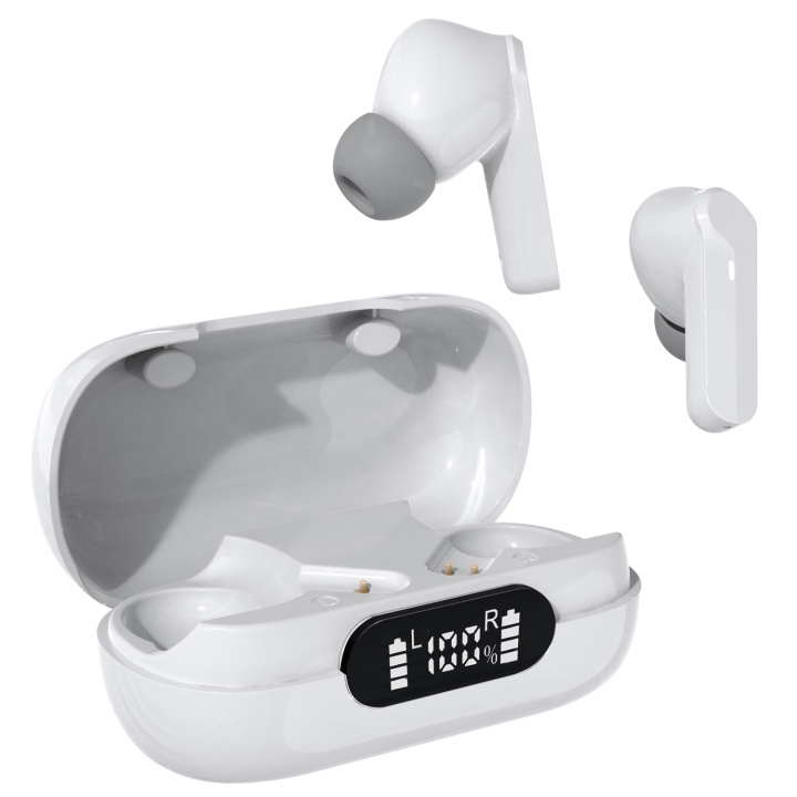 Denver Virkelig trådløse Bluetooth-ørepropper i gruppen Elektronikk / Lyd & Bilde / Hodetelefoner & Tilbehør / Hodetelefoner hos TP E-commerce Nordic AB (C25672)